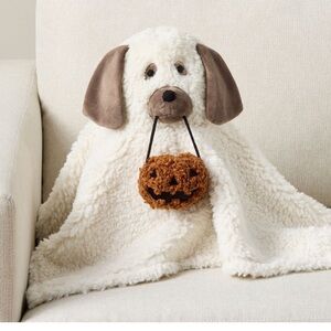 Doug the Dog Ghost Pillow